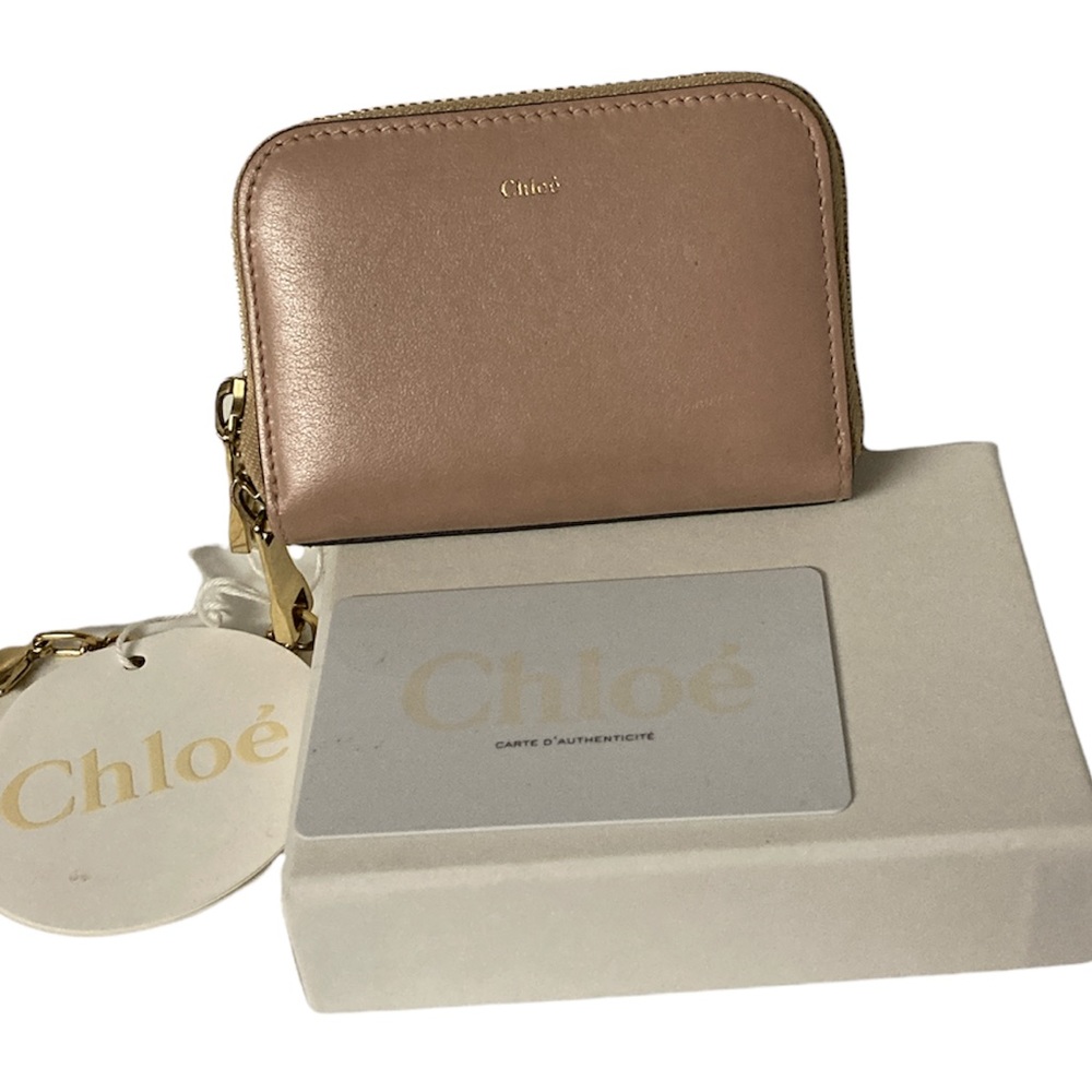 New! Authentic Chloe zip wallet